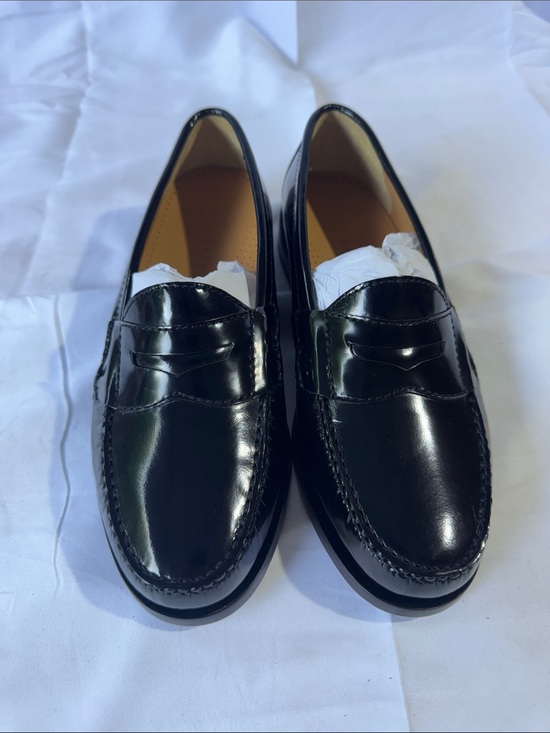 Cole Haan Black Patent Leather Penny Loafers main image 12